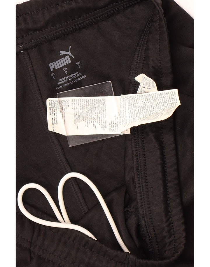 PUMA Mens Tracksuit Trousers Joggers Large Black Polyester Vintage Puma and Second-Hand Puma from Messina Hembry 