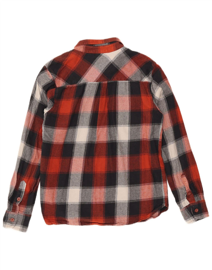 Mountain Warehouse Herre flannelskjorte Medium rød ternet bomuld