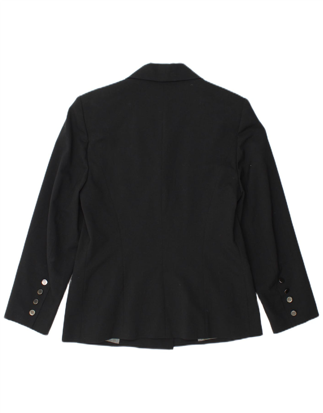 Cacharel Dame Dobbeltradet Blazer Jacket IT 38 XS Sort Polyester