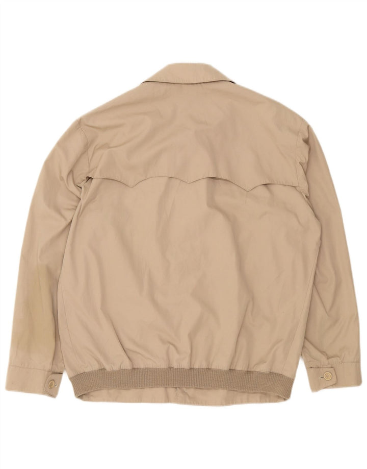 MC Gregor Herre Bomber Jacket UK 42 XL Beige Bomuld