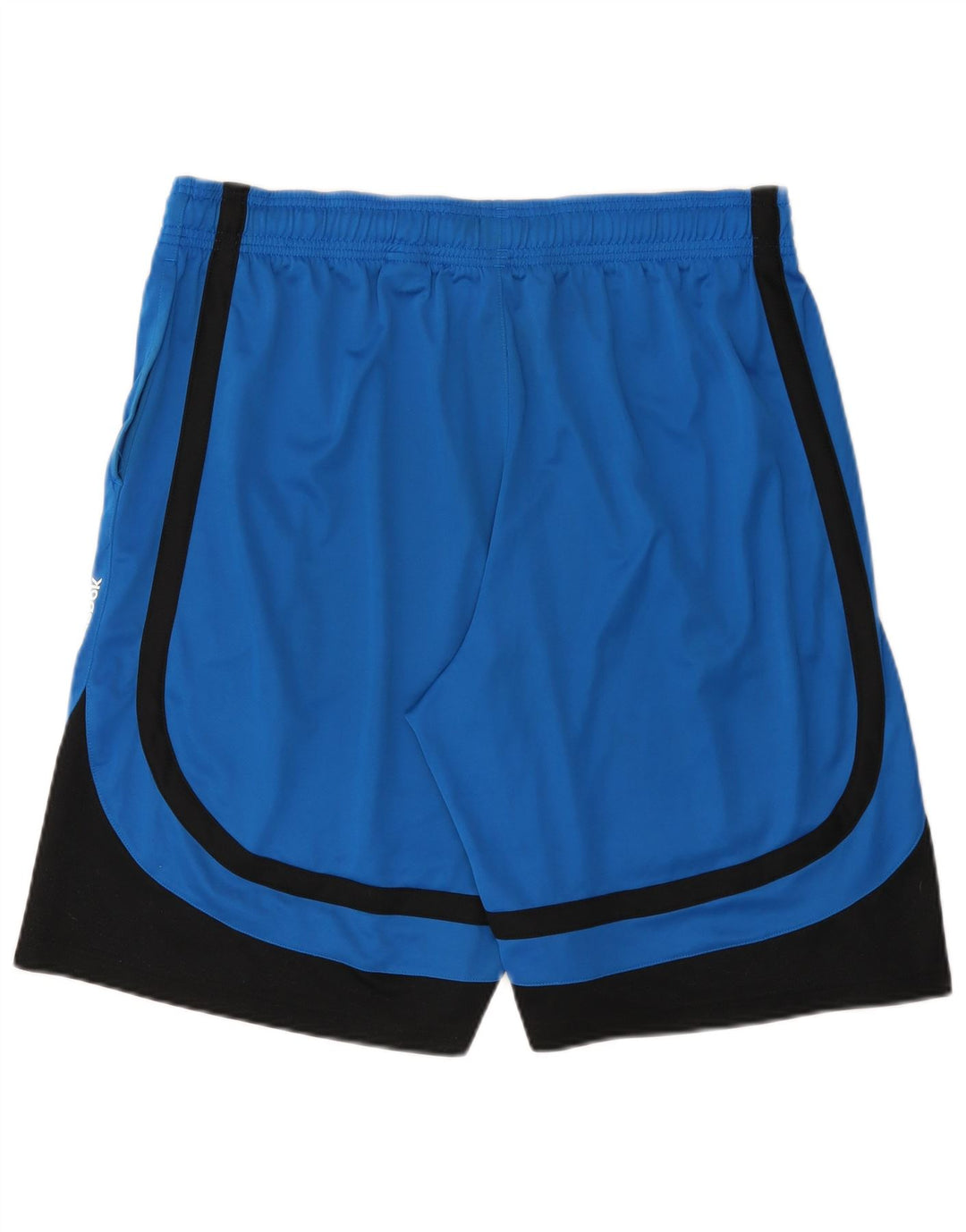 REEBOK Herre Sportshorts XL Blå Colourblock Polyester