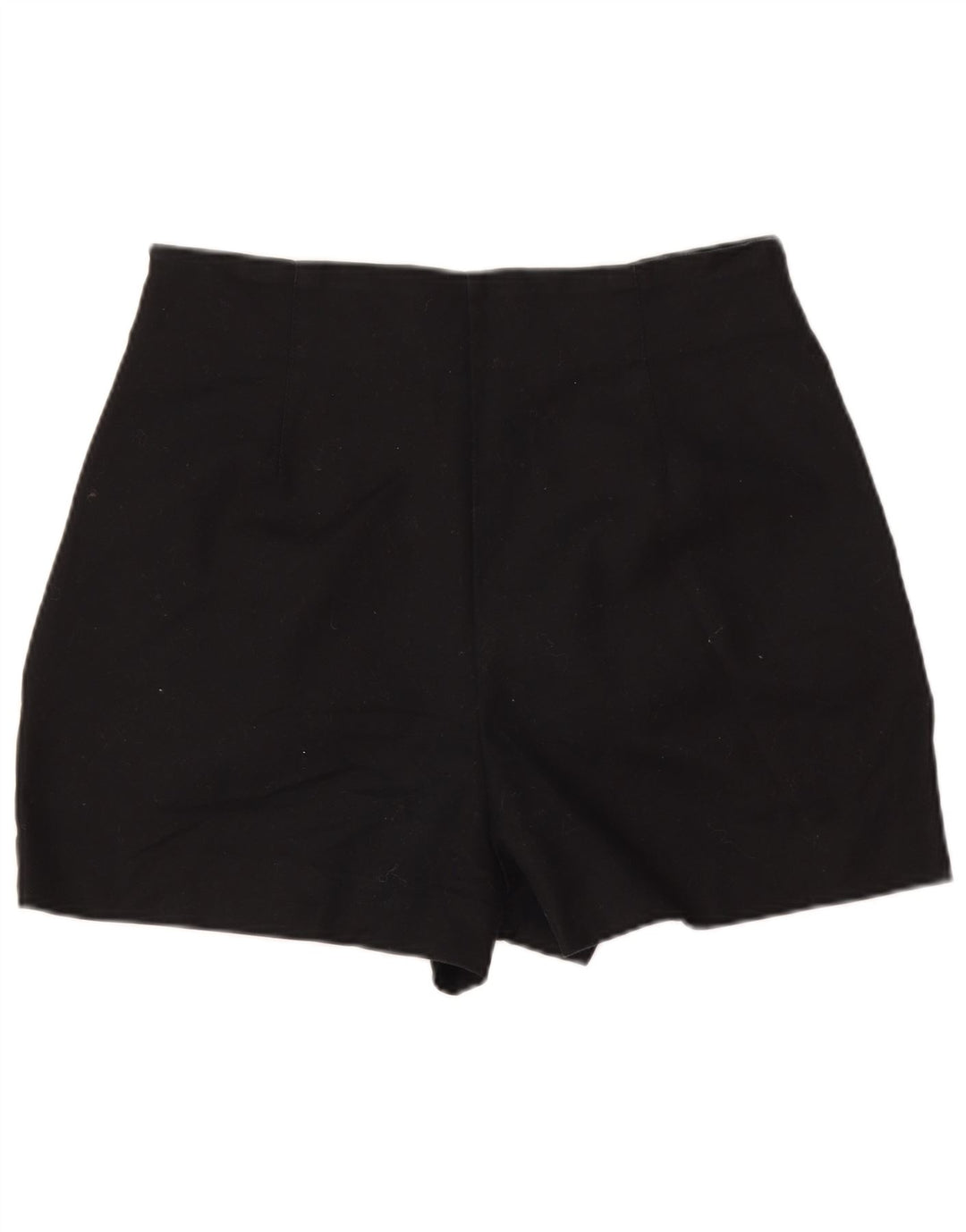 Zara Dame High Waist Hot Pants Medium W28 Sort