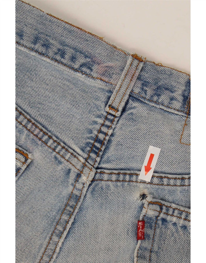 Levi's denimshorts til kvinder W28 Medium Blue