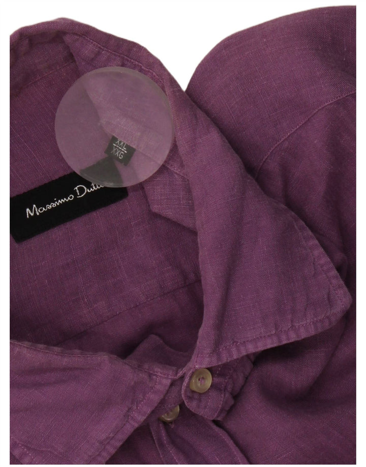 Massimo Dutti Herreskjorte 2XL Lilla