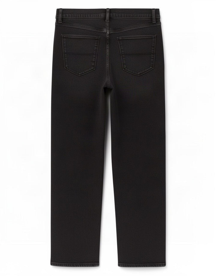 Marks & Spencer Straight Jeans til mænd W32 L29 sort bomuld