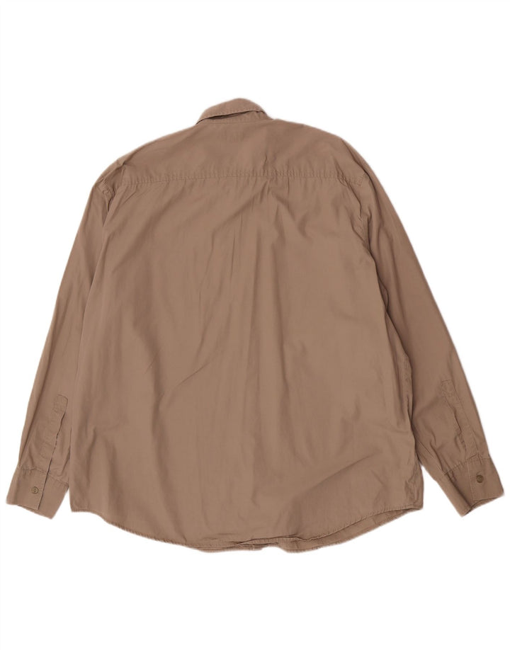 Levi's herreskjorte XL brun bomuld