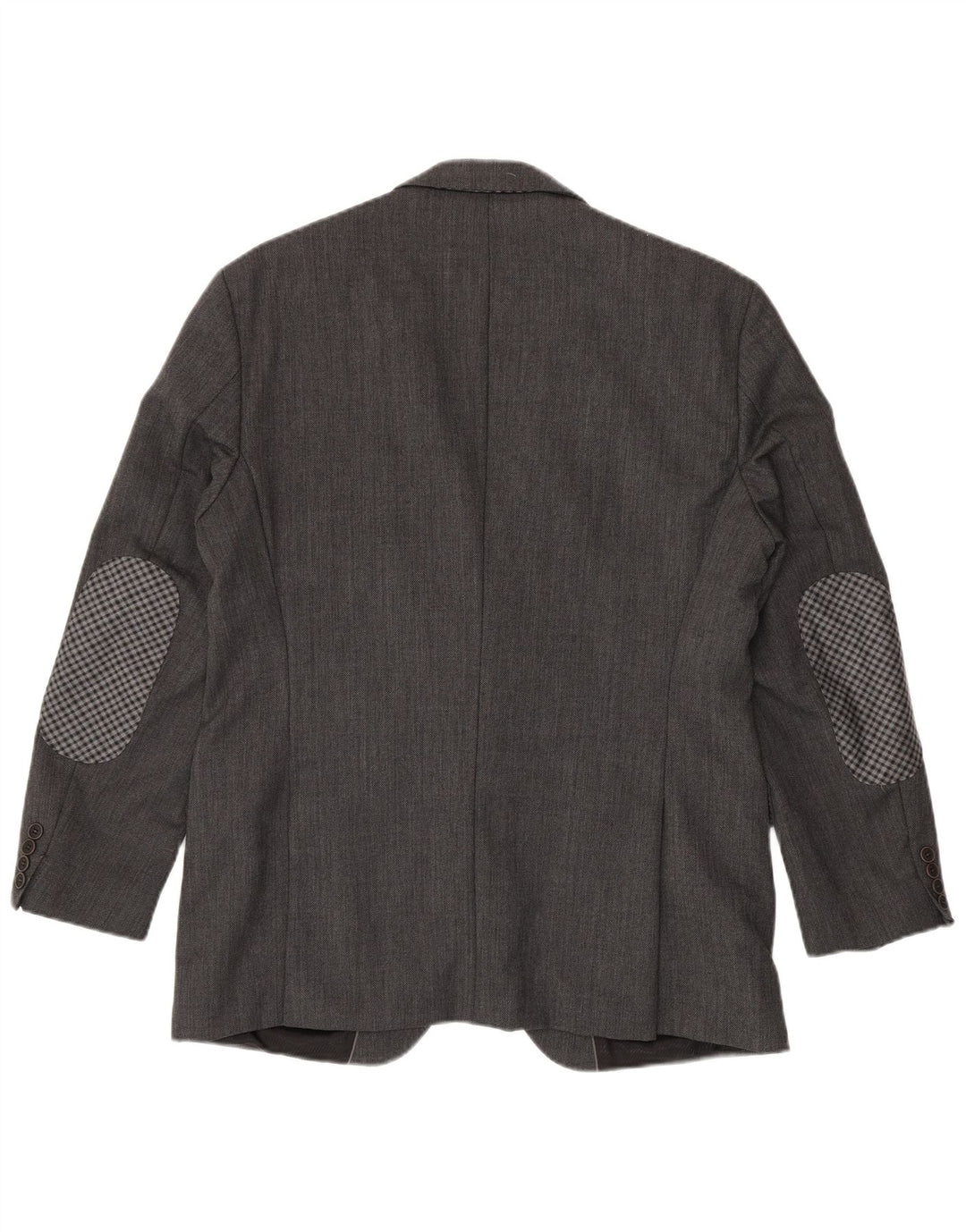 Hugo Boss Herre 2-knaps blazerjakke EU 52 XL Grå Virgin Wool