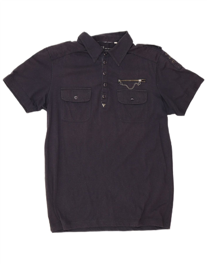 Guess Military Polo Shirt til mænd mellemgrå