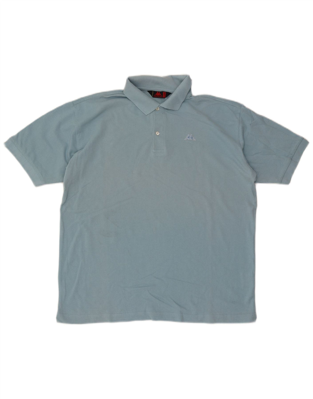 Kappa herre poloshirt XL blå bomuld