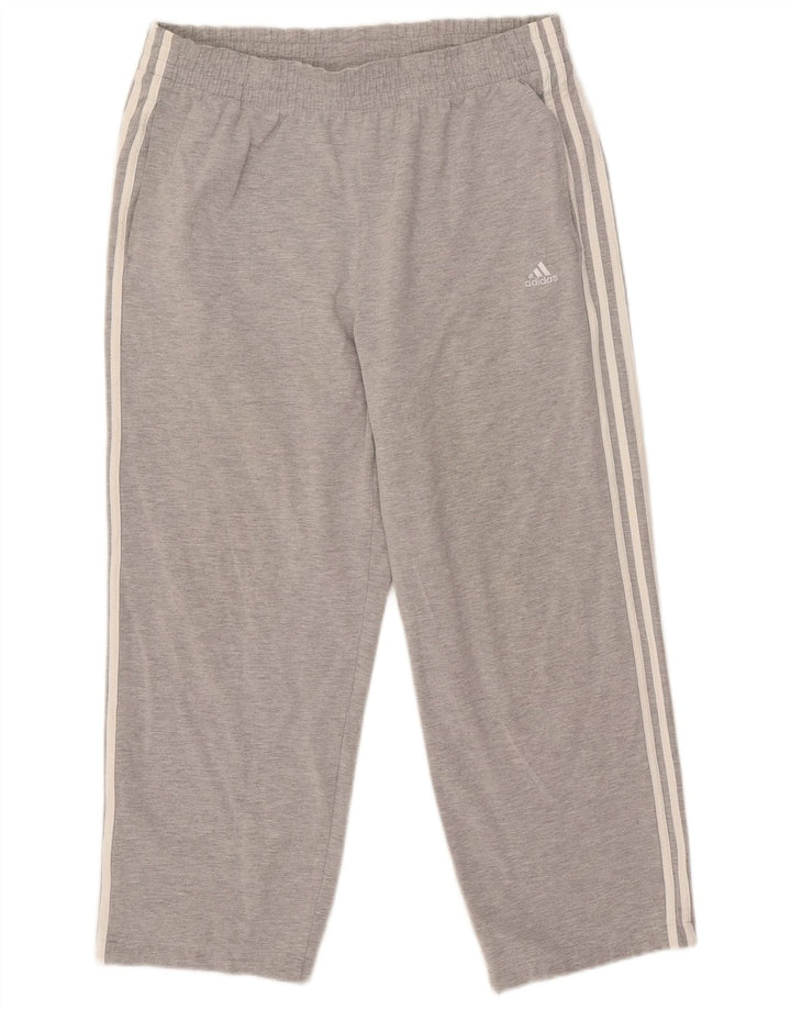 Adidas Træningsdragtsbukser til mænd XL Grå Flecked Bomuld
