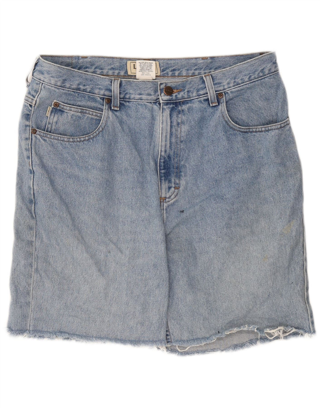 L.L.BEAN Denimshorts til mænd W34 Large Blue Cotton
