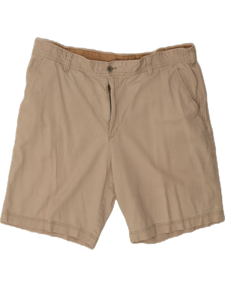 IZOD Mens Chino Shorts W42 2XL Beige Cotton Vintage Izod and Second-Hand Izod from Messina Hembry 