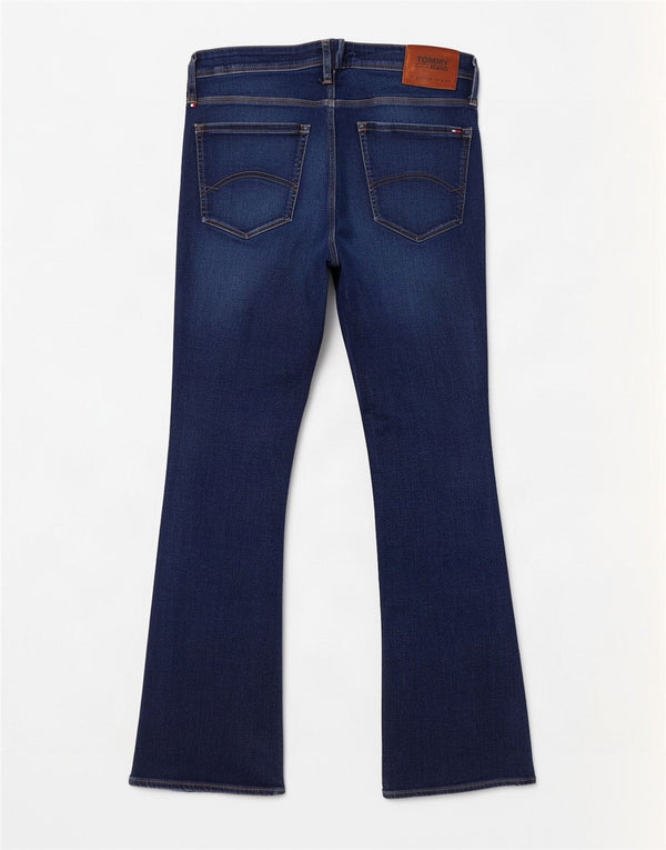 Tommy Hilfiger Herre Bootcut Jeans W34 L32 Blå Bomuld