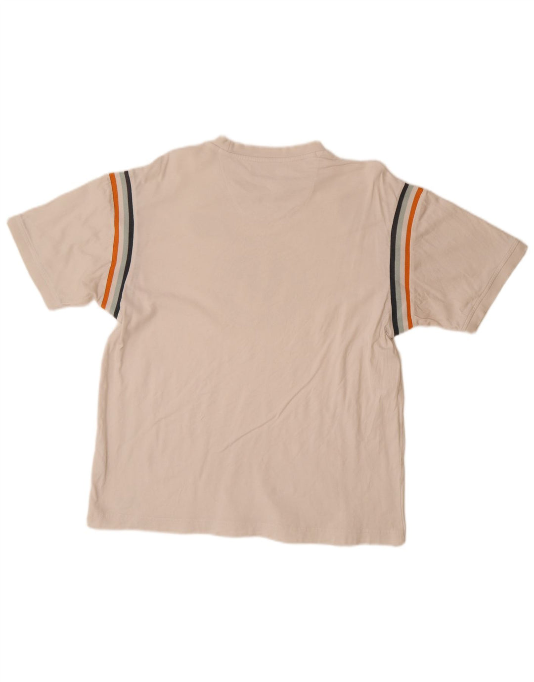 FILA Herre Grafisk T-Shirt Top Stor Hvid Bomuld