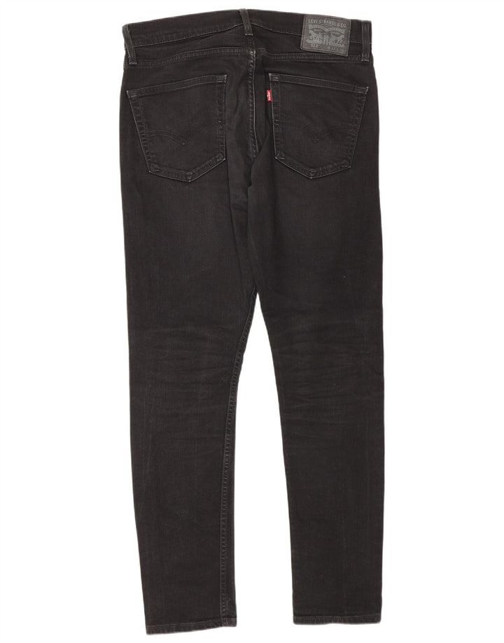 Levi's Herre 512 Slim Tapered Jeans W33 L32 Grå Bomuld