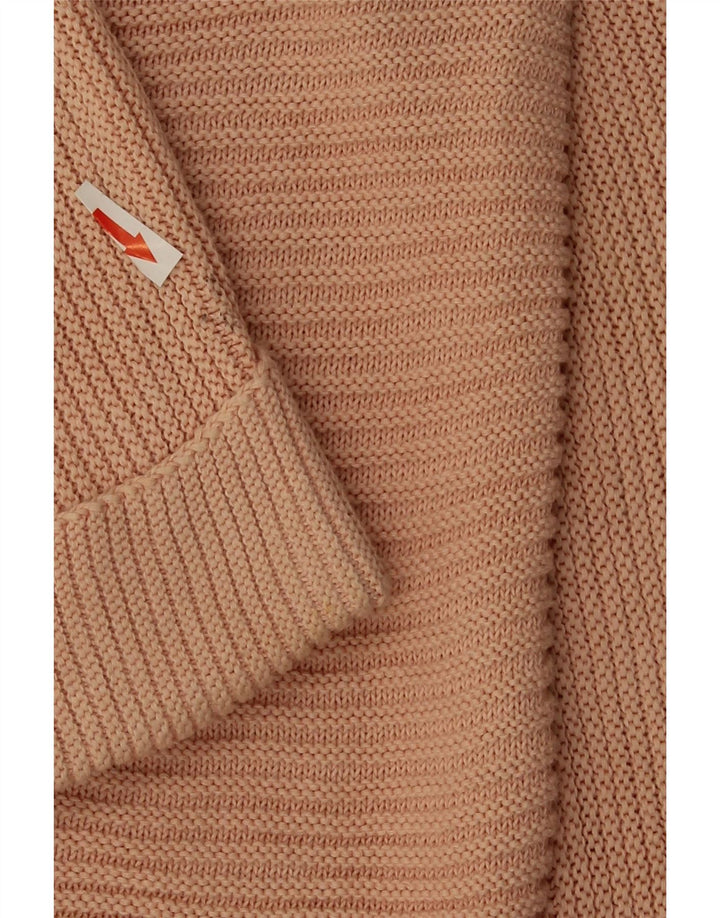 Massimo Dutti Dame V-hals sweater UK 16 Large Pink