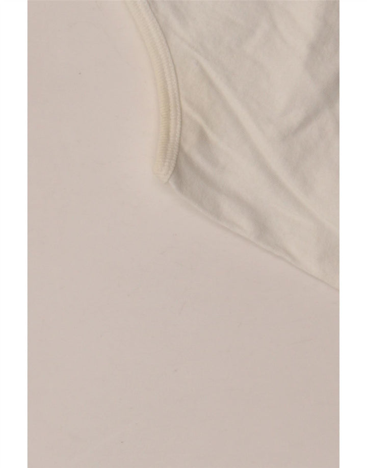 RUSSELL ATHLETIC Damevest Top UK 16 Large White Bomuld