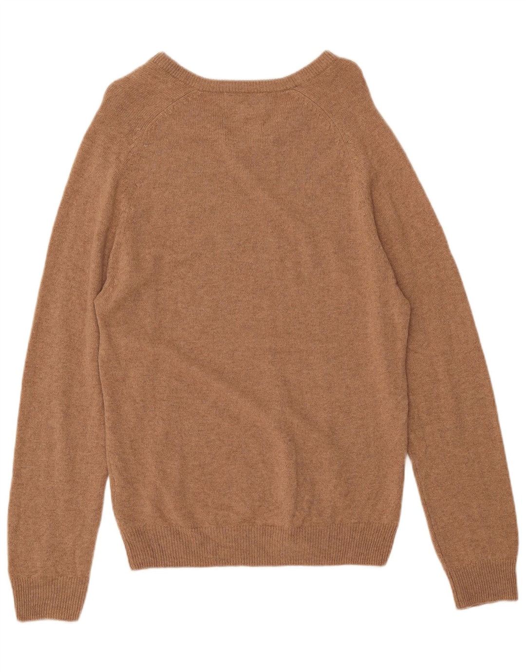MARKS & SPENCER Herre Regular Fit V-hals sweater lille brun