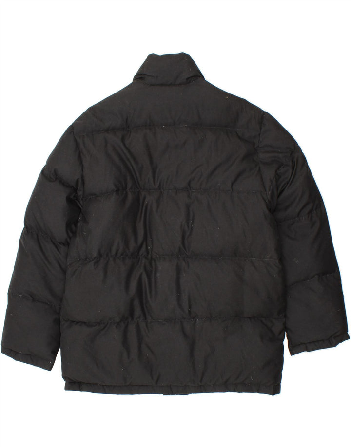 SERGIO TACCHINI Womens Padded Jacket IT 44 Medium Black Polyamide Vintage Sergio Tacchini and Second-Hand Sergio Tacchini from Messina Hembry 