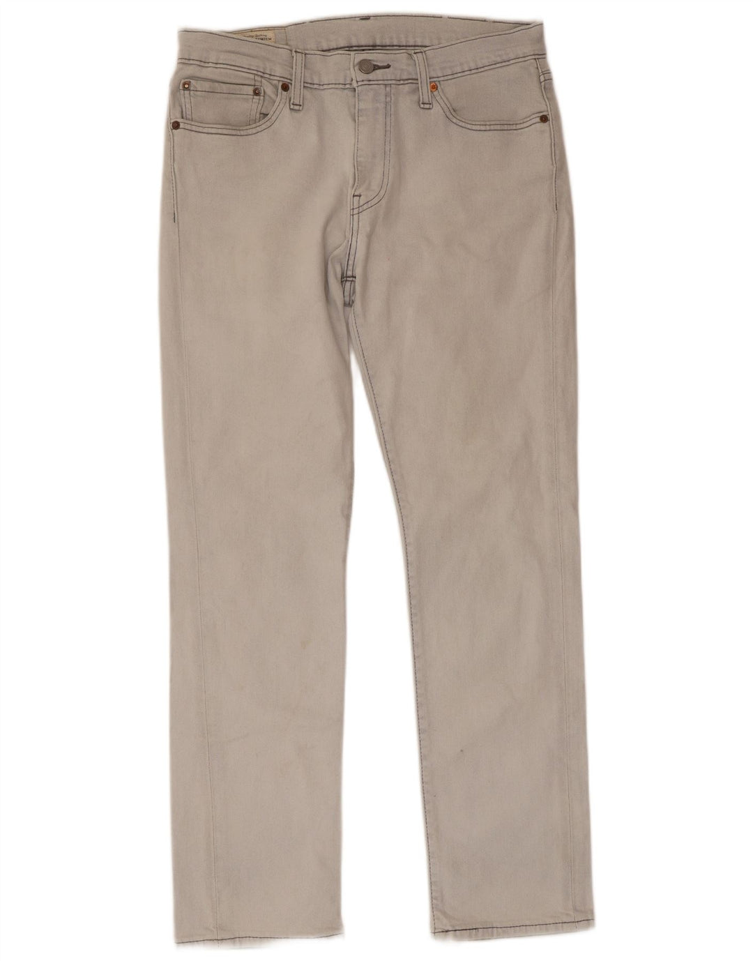 LEVI'S Herre 511 Slim Jeans W32 L30 Blå Bomuld