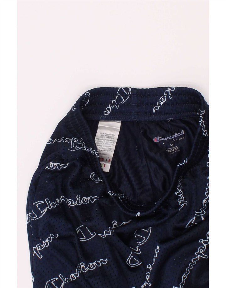Champion drenge grafiske sportsshorts 9-10 år medium marineblå polyester