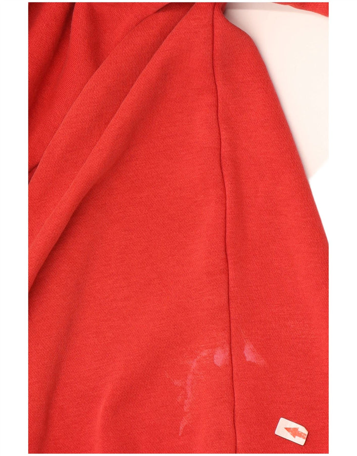 Adidas Herre hættetrøje Jumper Medium Rød Bomuld