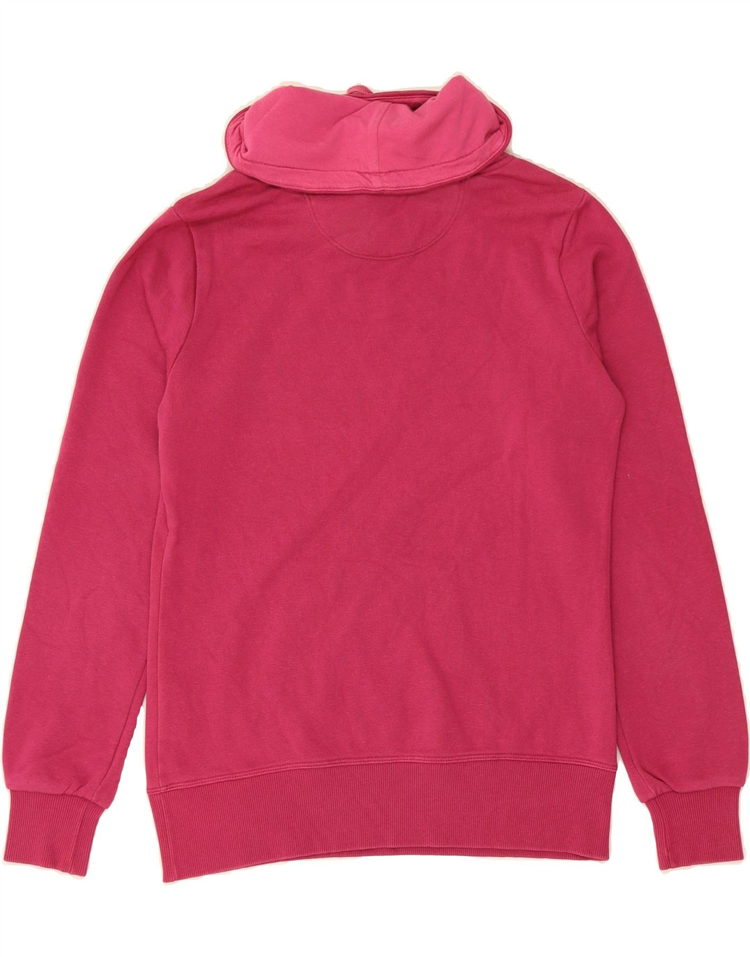 CHAMPION Womens Heritage Fit Graphic Sweatshirt Jumper UK 14 Medium Pink Vintage Champion and Second-Hand Champion from Messina Hembry 
