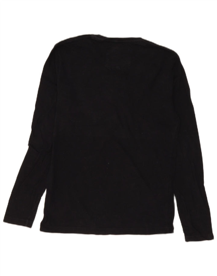Jack Wills Herre Top Langærmet XS Sort Bomuld