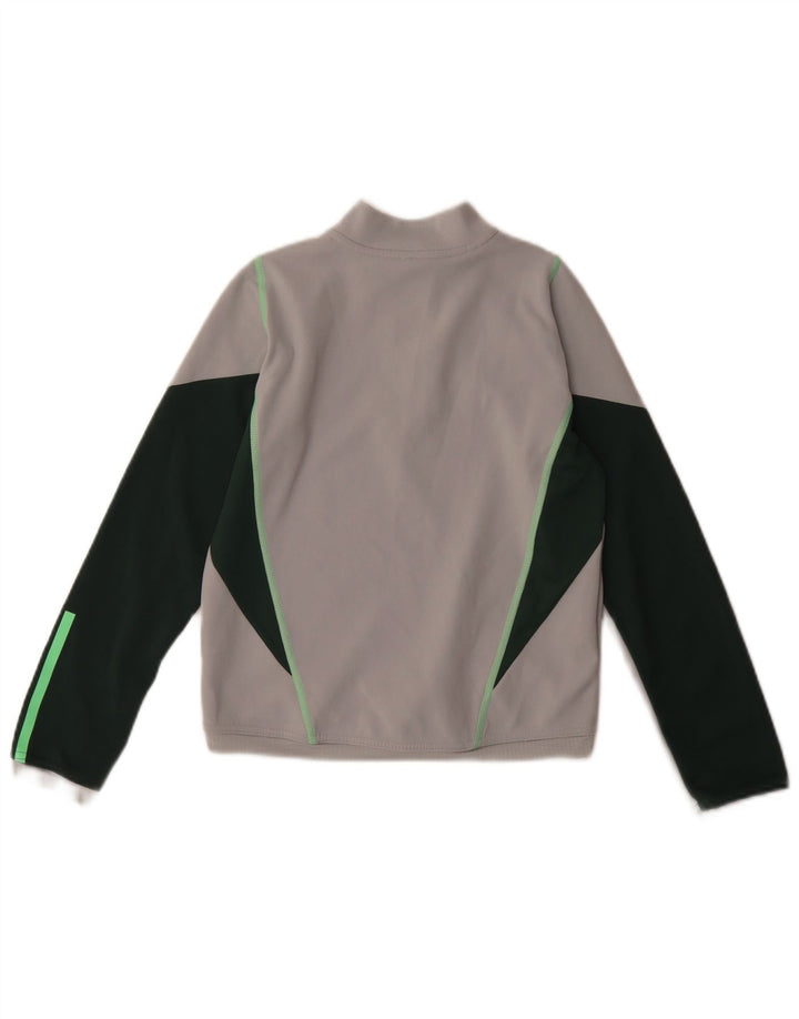 ADIDAS Boys Aeroready Pullover træningsdragt Top 9-10 år Grå Colourblock