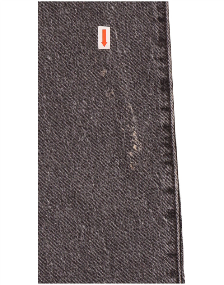 LEVI'S Herre 501 Straight Jeans W29 L30 Grå Bomuld