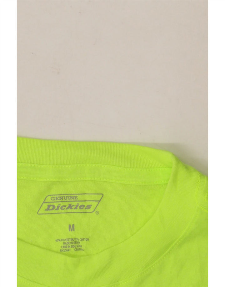 Dickies Herre T-Shirt Top Medium Grøn Polyester