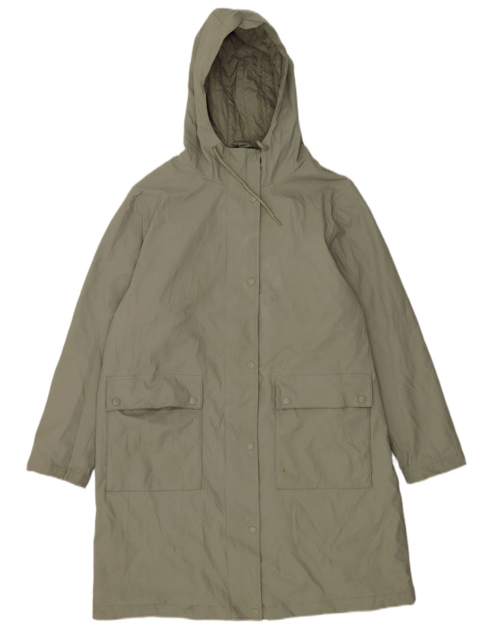 Marks & Spencer Dame Hætte Oversized Regnfrakke UK 18 XL Grøn