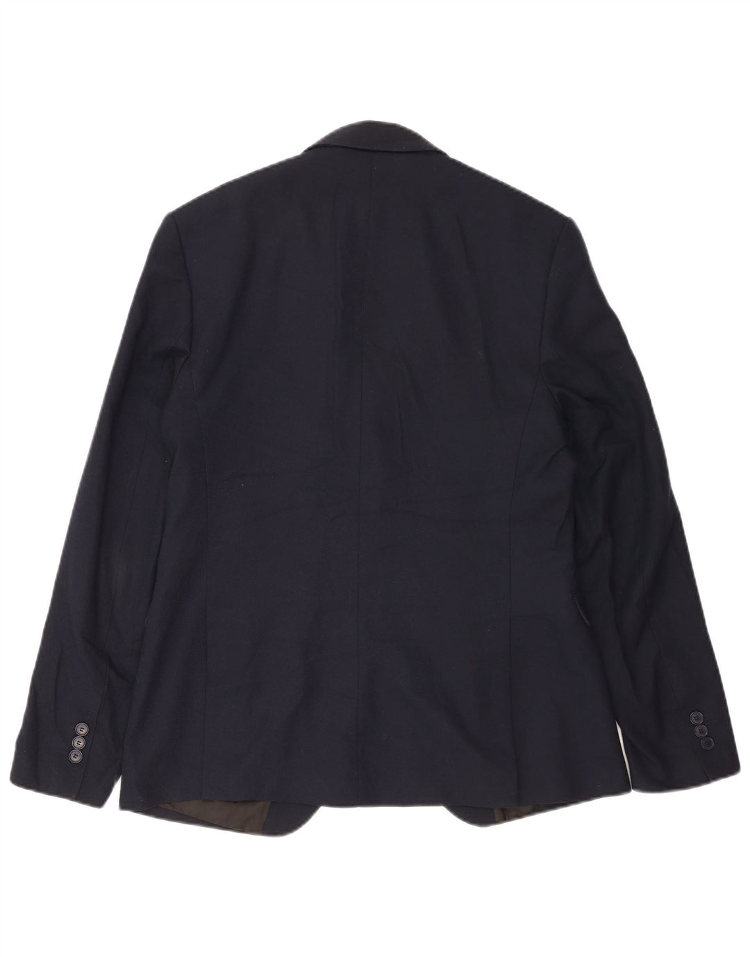 Zara Herre 1-knap blazerjakke EU 50 Medium Navyblå