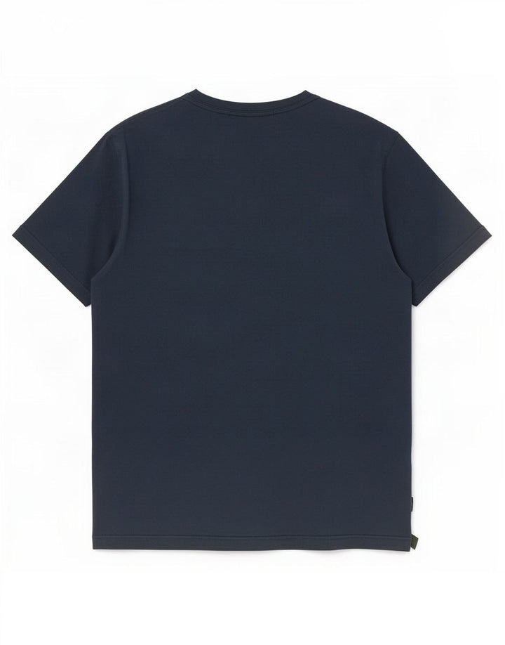 Ted Baker Herre T-Shirt Top Størrelse 4 Large Navy Blue