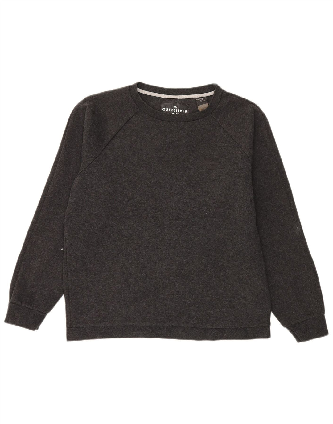Quiksilver Herre sweatshirt Jumper Medium Grey Flecked Polyester