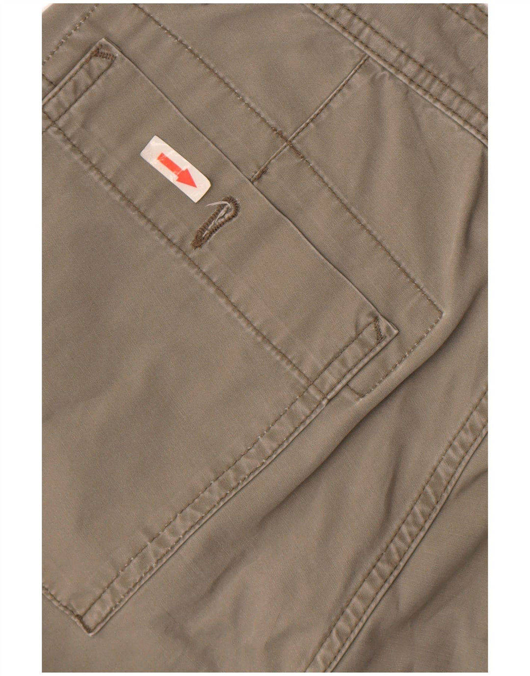 Pierre Cardin Herre Cargo Bermuda Shorts W33 Medium Grå Bomuld