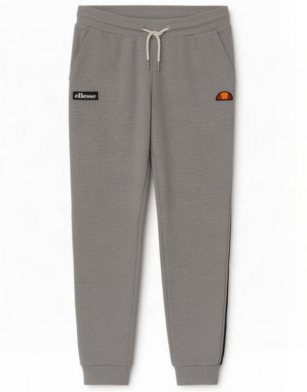 Ellesse Womens Graphic Tracksuit Trousers Joggers UK 6 XS Grey Colourblock