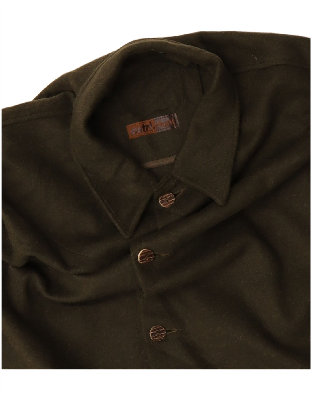 Vintage herre Poncho Coat One Size Grøn