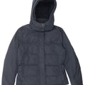 Jack Wills Dame hættejakke UK 8 Small Navy Blue Polyester