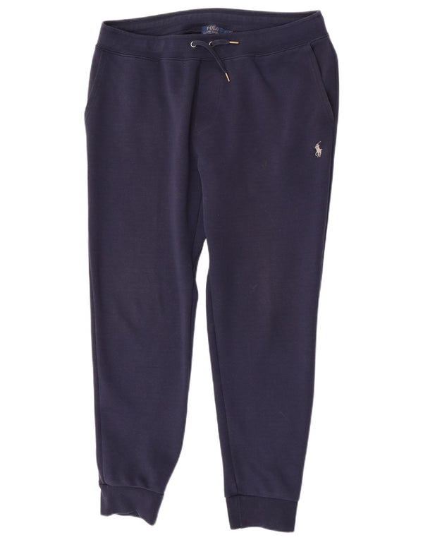 Polo Ralph Lauren Dame træningsdragt Bukser Joggers UK 14 Large Navy Blue