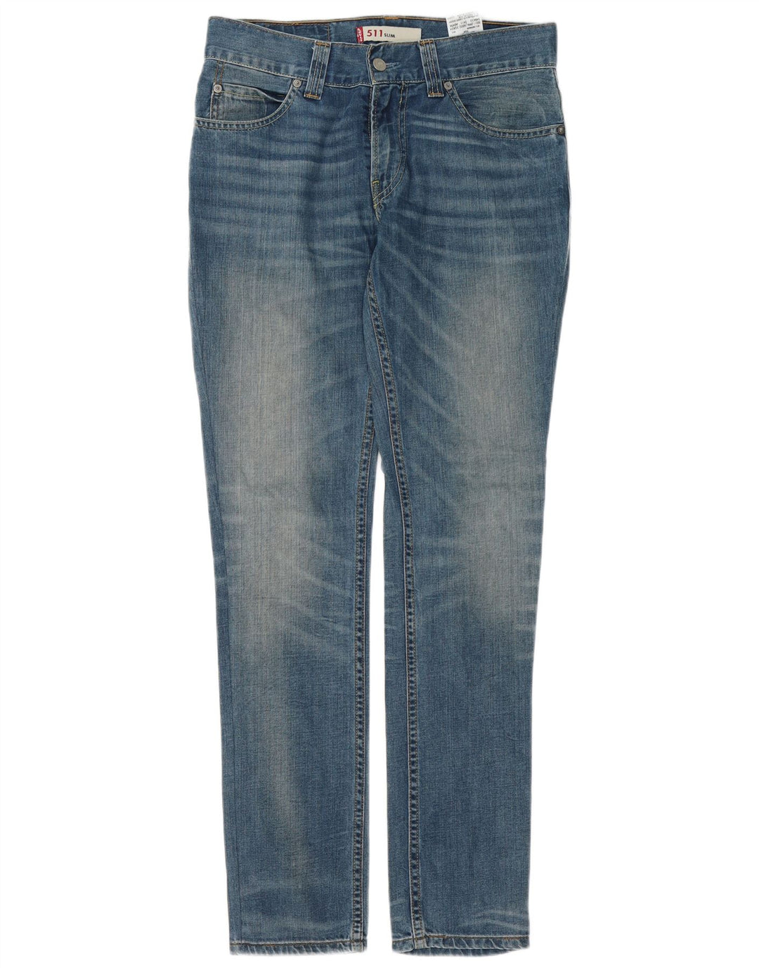 Levi's Dame 511 Slim Jeans W32 L34 Blå Bomuld
