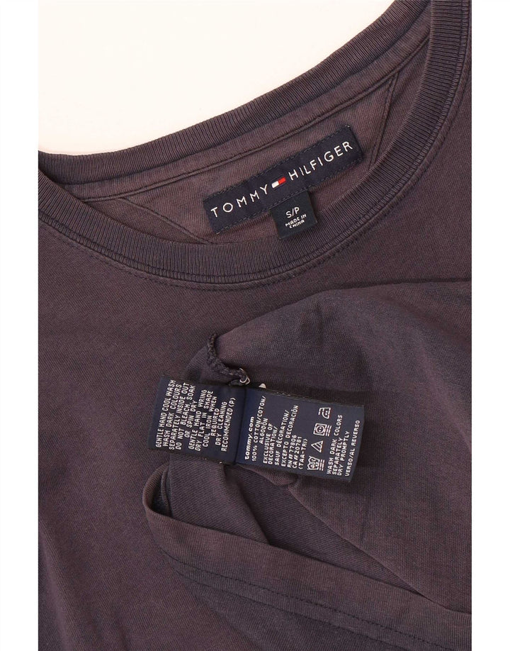 Tommy Hilfiger Herre T-shirt Top Lille marineblå bomuld