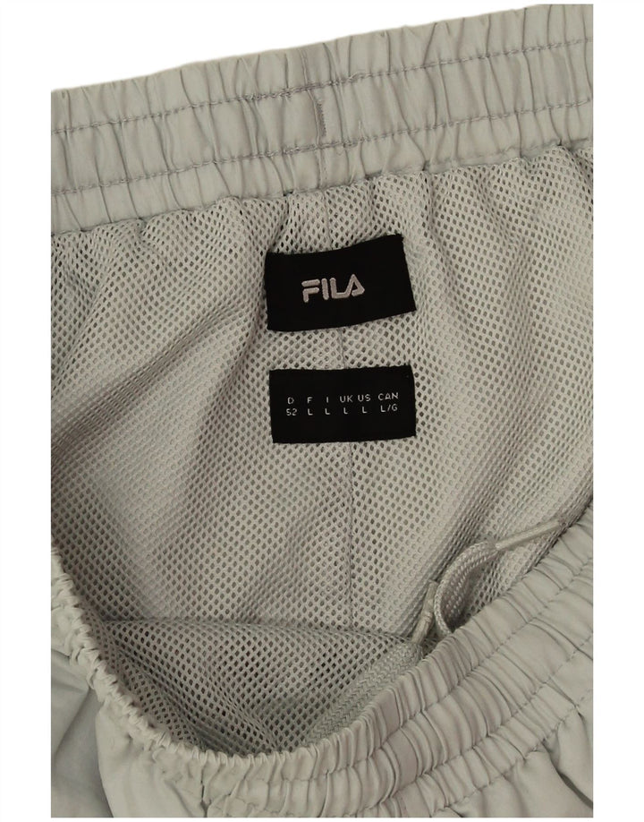 Fila Herre grafisk træningsdragt Bukser Joggers Large Grøn Polyester
