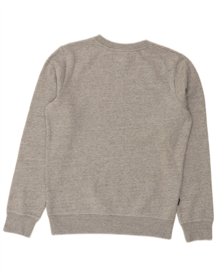 Superdry Sweatshirt-trøje til mænd Medium Grey Flecked Bomuld