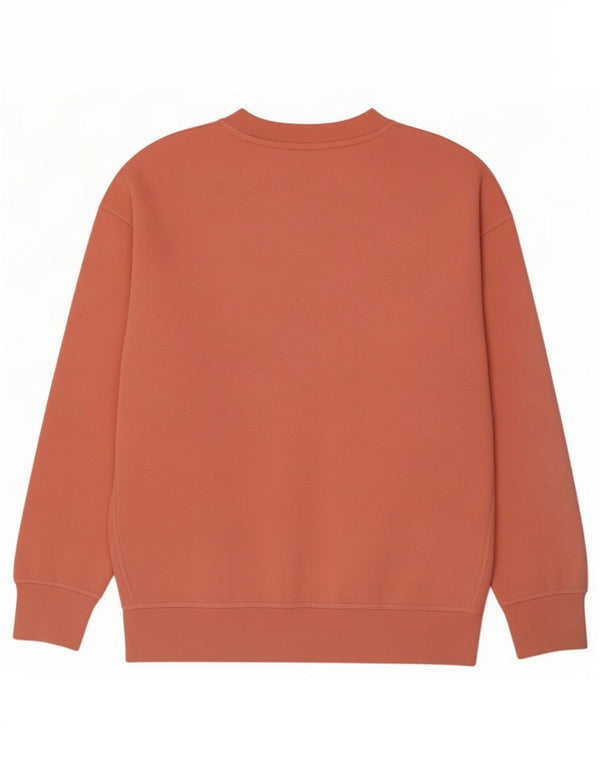 Levi's Kvinders Grafisk Oversized Sweatshirt Jumper UK 6 XS Pink Bomuld