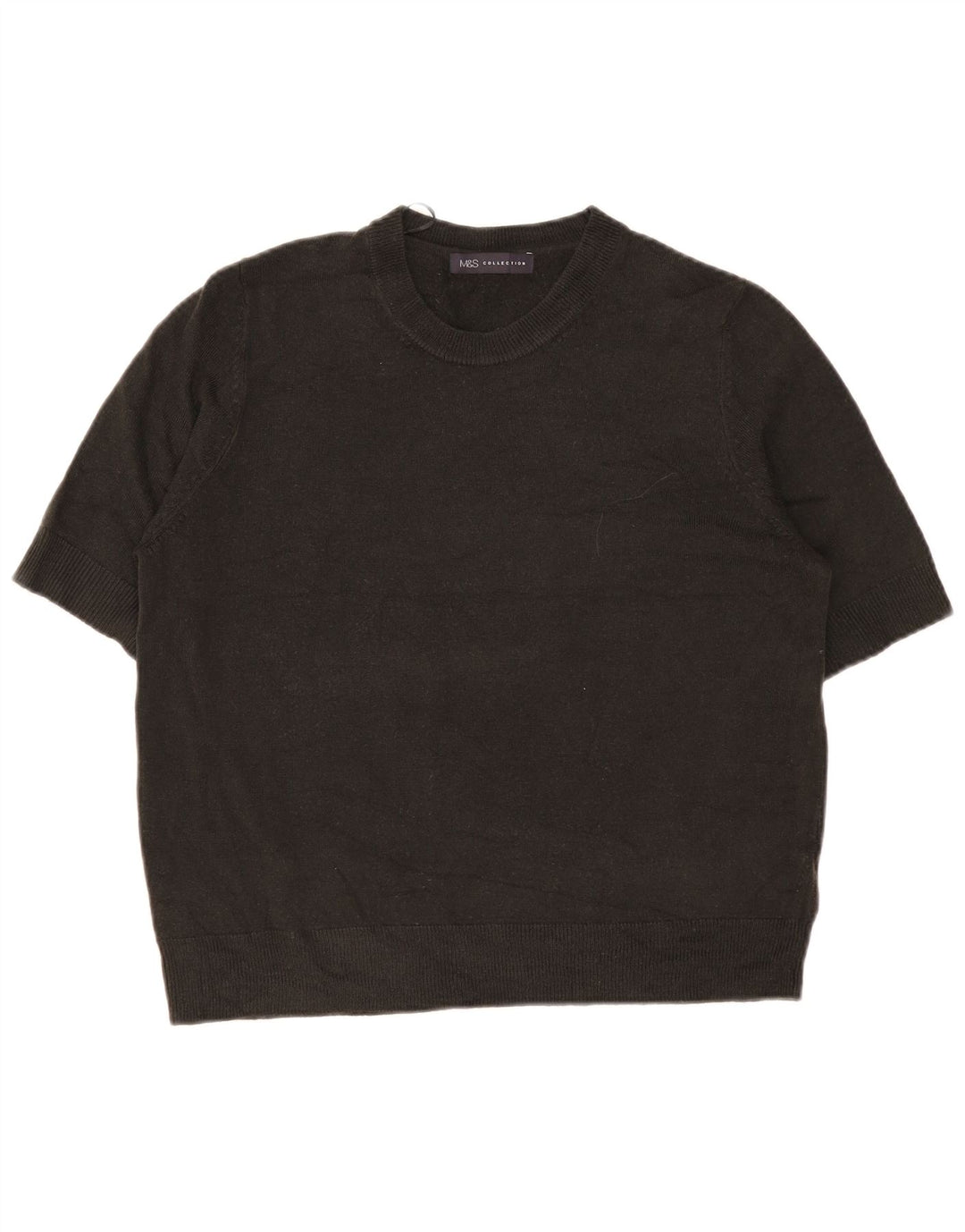 Marks & Spencer Dame sweater med rund hals DK 16 Stor Sort