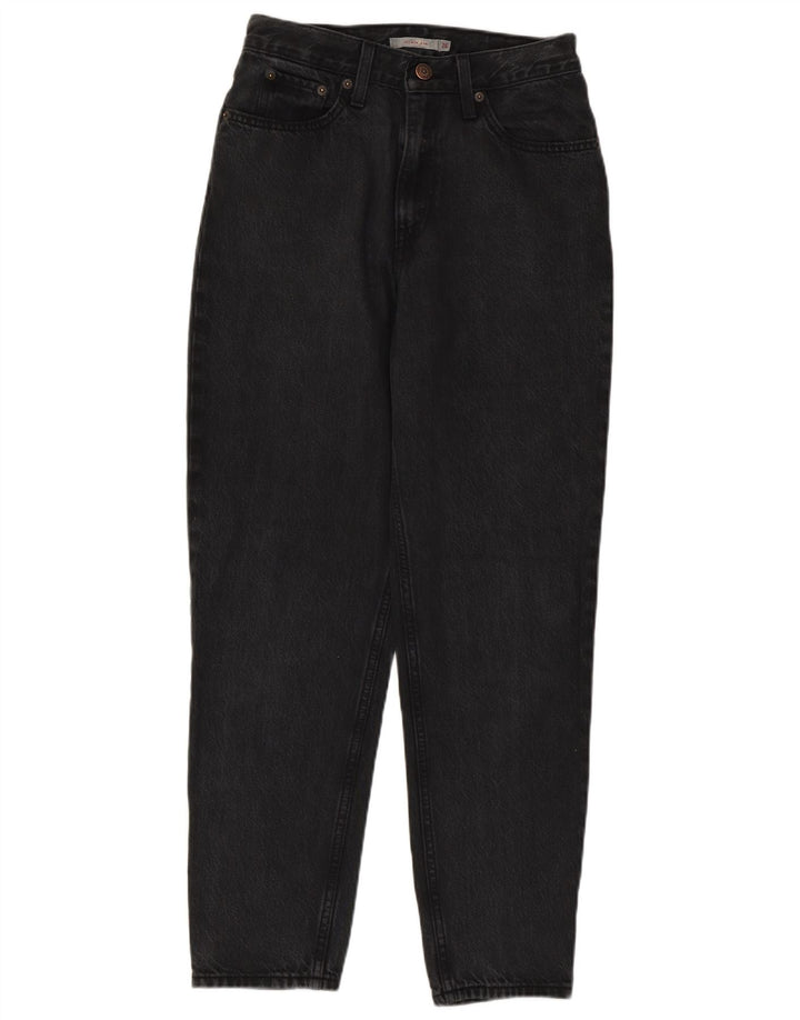 Levi's Dame Mom Tapered Jeans W26 L28 Grå Bomuld 80'erne