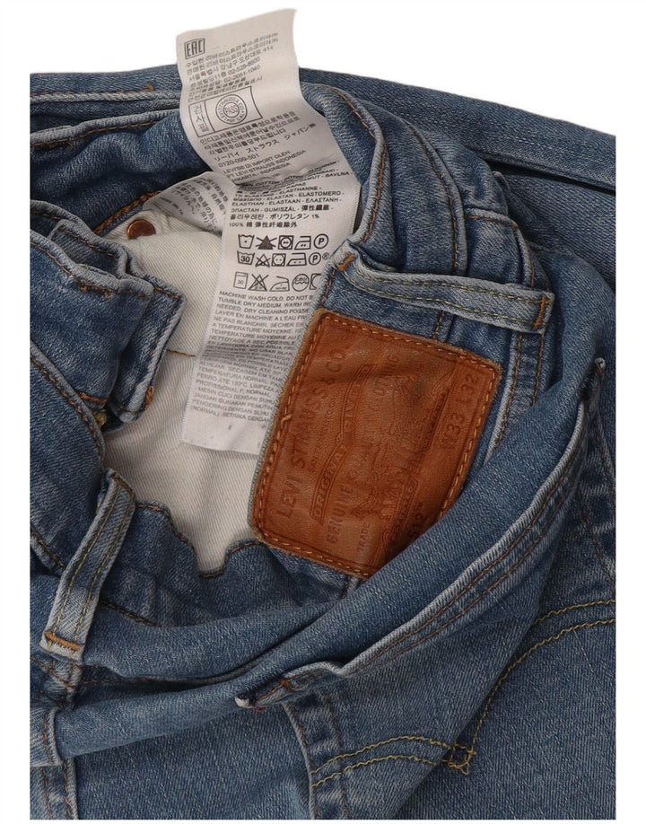 Levi's Herre 512 Slim Tapered Jeans W33 L32 Blå Bomuld