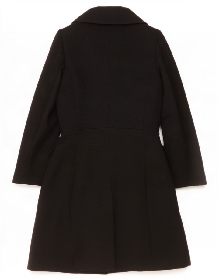 Max & Co. Overfrakke til kvinder UK 10 Small Black Acetate