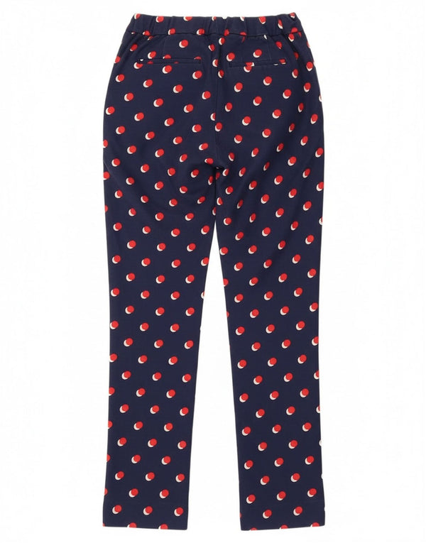 Boden Lige Chinobukser til kvinder UK 12 Medium W26 L29 Marineblå Plettet